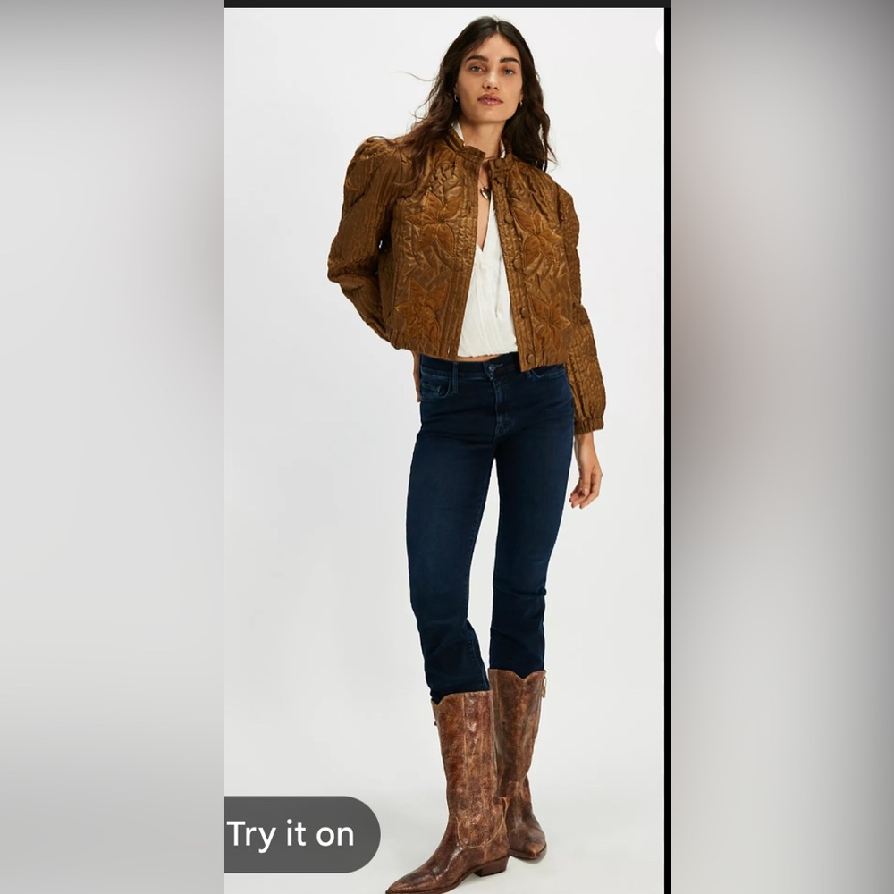 Free People Quinn Quilted Jacket